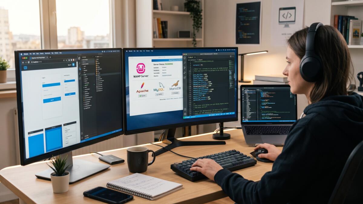 Cara Memperbesar Ukuran Upload di WAMP Server