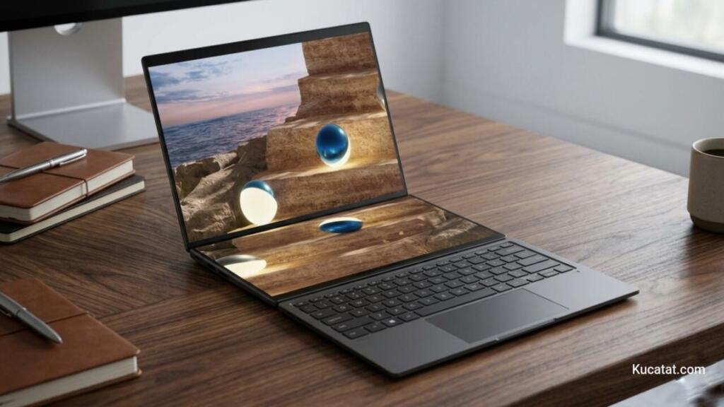 ASUS Zenbook DUO UX8407, Laptop Dual Screen AI dengan Intel Core Ultra 9